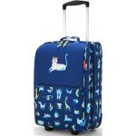 Detské Malé cestovné kufre Reisenthel modrej farby z polyesteru vrecko na mobil objem 19 l 