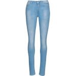 Dámske Skinny jeans Replay modrej farby vo veľkosti XXS so šírkou 26 