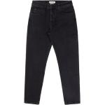 Pánske Loose Fit jeans REVOLUTION čiernej farby na zips 