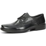 Pánske Spoločenské topánky Rieker čiernej farby v elegantnom štýle vo veľkosti 40 