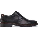 Pánske Spoločenské topánky Rieker čiernej farby v elegantnom štýle z kože vo veľkosti 45 v zľave na jar 