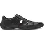 Pánske Kožené sandále Rieker čiernej farby vo veľkosti 40 na leto 