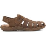 Pánske Kožené sandále Rieker hnedej farby vo veľkosti 40 na leto 