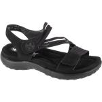 Dámske Športové sandále Rieker čiernej farby vo veľkosti 42 na leto 