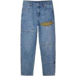 Pánske Straight Fit jeans Desigual Desigual tmavo modrej farby regular z bavlny 