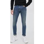 Pánske Slim Fit jeans Emporio Armani modrej farby z bavlny vo veľkosti XXS so šírkou 36 s dĺžkou 34 