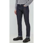 Pánske Slim Fit jeans Emporio Armani tmavo modrej farby z bavlny vo veľkosti XXS so šírkou 36 s dĺžkou 34 