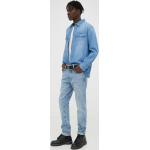 Pánske Slim Fit jeans G-Star Raw BIO modrej farby z bavlny so šírkou 36 s dĺžkou 34 raw udržateľná móda 