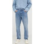 Pánske Straight Fit jeans G-Star Raw BIO modrej farby regular z bavlny so šírkou 34 s dĺžkou 34 raw udržateľná móda 