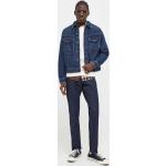 Pánske Straight Fit jeans G-Star Raw BIO tmavo modrej farby regular z bavlny so šírkou 36 s dĺžkou 32 raw v zľave udržateľná móda 