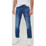 Pánske Slim Fit jeans Guess modrej farby z bavlny so šírkou 33 s dĺžkou 32 