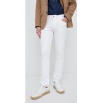 Pánske Slim Fit jeans Guess bielej farby super skinny z bavlny vo veľkosti XXS so šírkou 34 s dĺžkou 34 