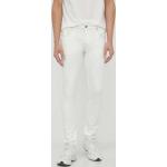 Pánske Skinny jeans Guess bielej farby super skinny z bavlny so šírkou 36 s dĺžkou 34 