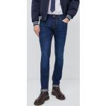 Pánske Slim Fit jeans Guess tmavo modrej farby z bavlny so šírkou 31 s dĺžkou 34 v zľave udržateľná móda 