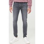 Pánske Skinny jeans Guess sivej farby super skinny z bavlny so šírkou 36 s dĺžkou 34 