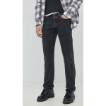 Pánske Straight Fit jeans LEVI´S 501 čiernej farby regular z bavlny so šírkou 36 s dĺžkou 34 