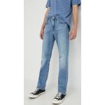 Pánske Straight Fit jeans LEVI´S modrej farby regular z bavlny so šírkou 34 s dĺžkou 32 zúžené 