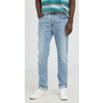 Pánske Slim Fit jeans LEVI´S modrej farby z bavlny so šírkou 32 s dĺžkou 32 zúžené 
