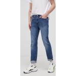 Pánske Slim Fit jeans LEVI´S modrej farby z bavlny so šírkou 34 s dĺžkou 34 zúžené v zľave udržateľná móda 
