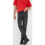 Pánske Slim Fit jeans LEVI´S čiernej farby z bavlny so šírkou 34 s dĺžkou 34 zúžené 