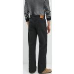 Pánske Straight Fit jeans LEVI´S čiernej farby z bavlny so šírkou 36 s dĺžkou 32 
