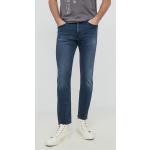 Pánske Slim Fit jeans LEVI´S 512 tmavo modrej farby z bavlny so šírkou 36 s dĺžkou 34 v zľave udržateľná móda 