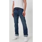 Pánske Slim Fit jeans LEVI´S modrej farby regular z bavlny so šírkou 36 s dĺžkou 34 v zľave 