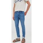 Pánske Skinny jeans Pepe Jeans modrej farby z bavlny so šírkou 29 s dĺžkou 32 