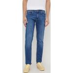 Pánske Slim Fit jeans Pepe Jeans modrej farby z bavlny so šírkou 34 s dĺžkou 34 zúžené v zľave 