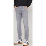 Pánske Slim Fit jeans Pepe Jeans sivej farby z bavlny so šírkou 36 s dĺžkou 34 