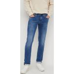 Pánske Slim Fit jeans Pepe Jeans modrej farby z bavlny so šírkou 36 s dĺžkou 32 v zľave 