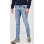 Pánske Slim Fit jeans s.Oliver modrej farby z bavlny vo veľkosti XXS so šírkou 30 s dĺžkou 32 tapered v zľave 