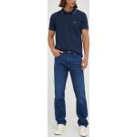 Pánske Straight Fit jeans WRANGLER tmavo modrej farby regular z bavlny so šírkou 29 s dĺžkou 32 v zľave 