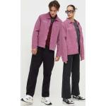 Pánske Riflové bundy Guess fialovej farby z bavlny vo veľkosti XXL v zľave 