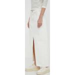 Dámske Riflové sukne LEVI´S béžovej farby z bavlny s dĺžkou: Maxi v zľave 