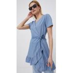 Dámske Mini šaty JDY modrej farby z bavlny vo veľkosti L v zľave 