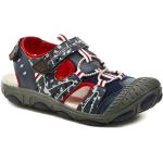 Dievčenské Sandále rock spring modrej farby z tkaniny vo veľkosti 32 na zips na leto 