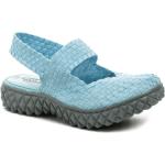 Dámske Športové sandále rock spring modrej farby vo veľkosti 38 na štandardné nohy na leto 