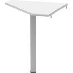 Rohové stoly Kondela bielej farby z kovu vyrobené na Slovensku 