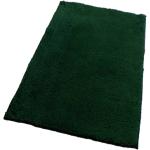 Kúpeľňové predložky Routner tmavo zelenej farby z bavlny 