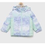 Dievčenské Detské zimné bundy Roxy Roxy tyrkysovej farby z polyesteru do 24 mesiacov 