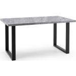 Jedálenské stoly sivej farby z betónu obdĺžnikové rozkladacie 
