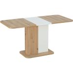 Rozkladací jedálenský stôl NEXT Signal Dub artisan / bílá