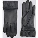 Dámske Kožené rukavice Gant čiernej farby 