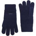 Pánske Pletené rukavice Gant modrej farby Onesize 