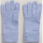 Dámske Pletené rukavice Gant modrej farby 