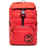 Pánske Designer Športové batohy Michael Kors Michael Kors MICHAEL červenej farby z kože v zľave 
