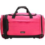 Pánske Cestovné tašky ružovej farby z polyesteru v zľave 