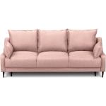 Rozkladacie pohovky mazzini sofas ružovej farby z masívu s úložným priestorom v zľave 