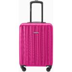 Malé cestovné kufre ružovej farby v modernom štýle integrovaný zámok objem 33 l 